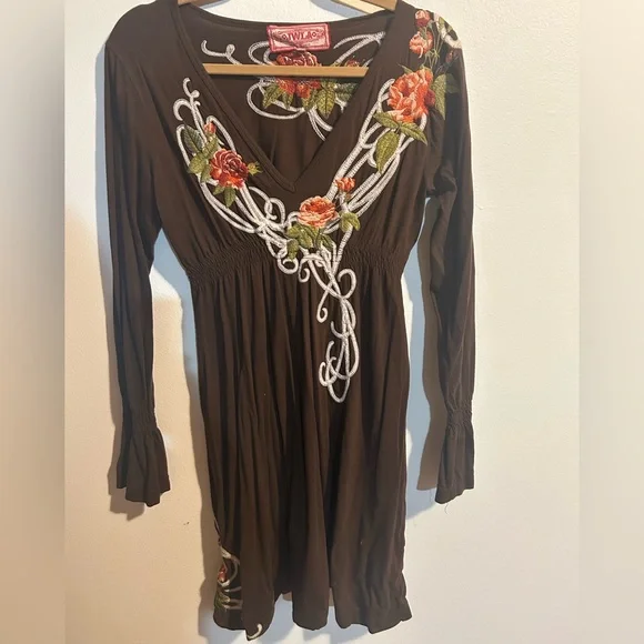 chinese dress ladies Buy Johnny Was Gineva Kimono Sleeve Swing Dress R30725-8 — AfterRetail main image 0